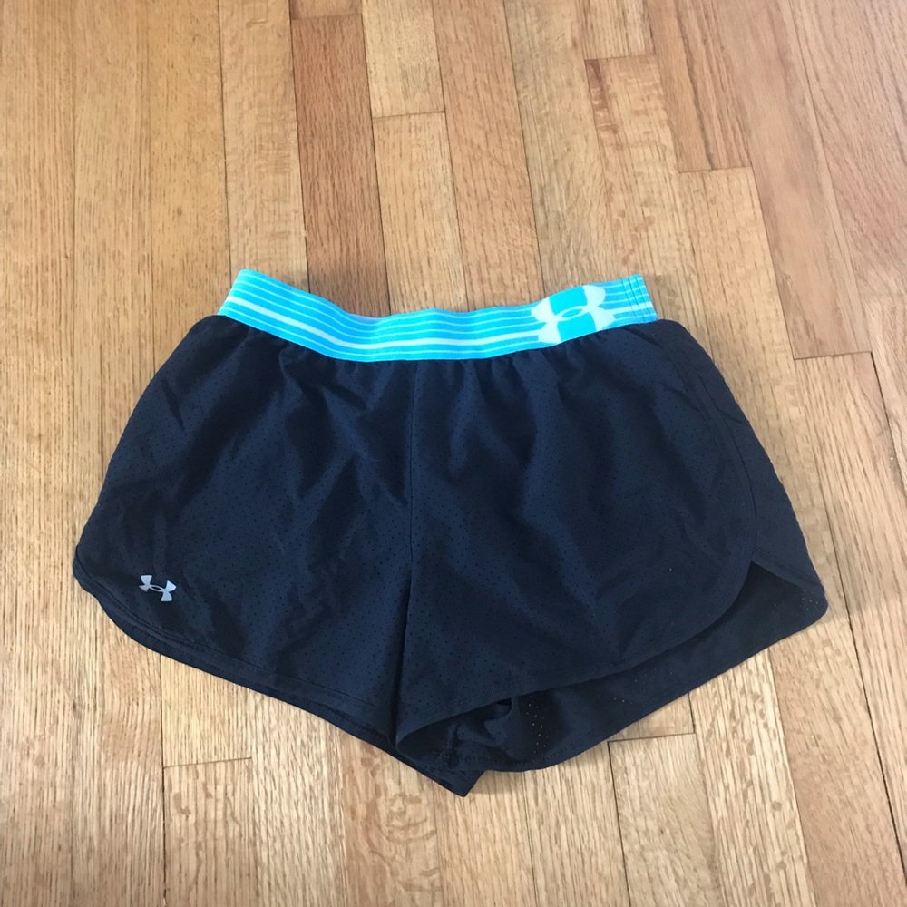 Running shorts with built in underwear